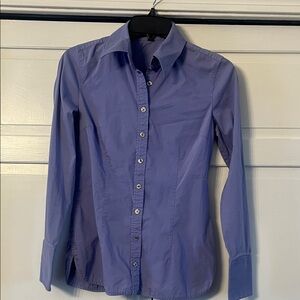 Women’s express Purple Button-Up Shirt